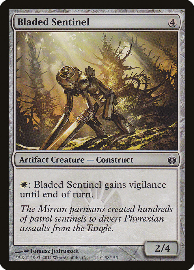 Bladed Sentinel: Mirrodin Besieged