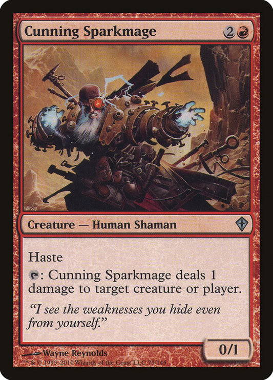 Cunning Sparkmage - (Foil): Worldwake