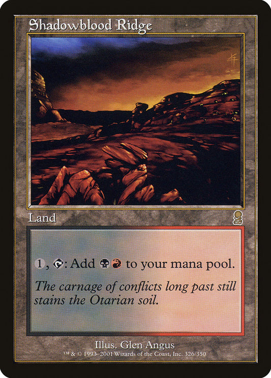 Shadowblood Ridge - (Foil): Odyssey