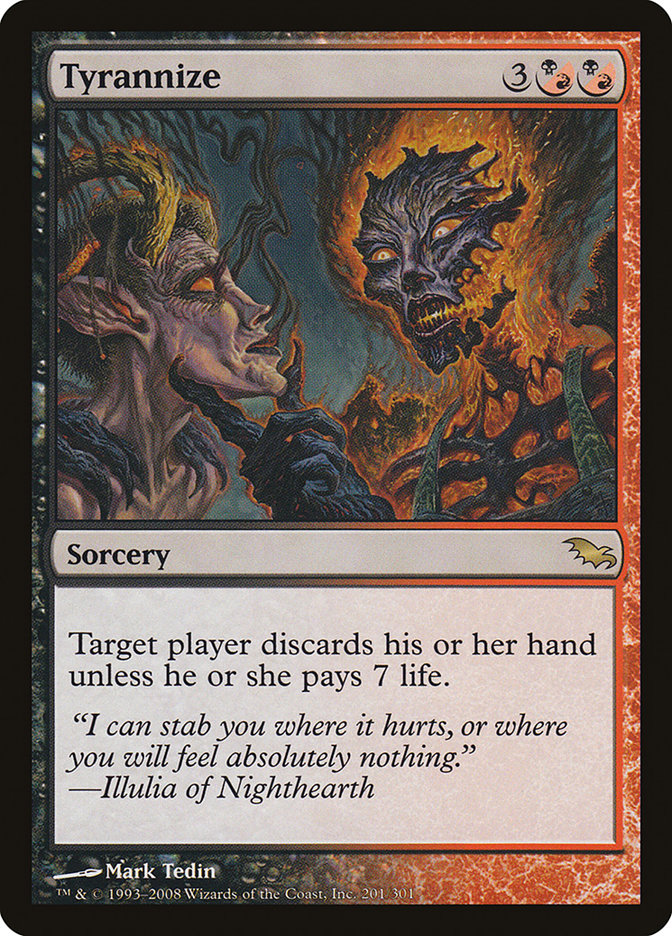 Tyrannize - (Foil): Shadowmoor