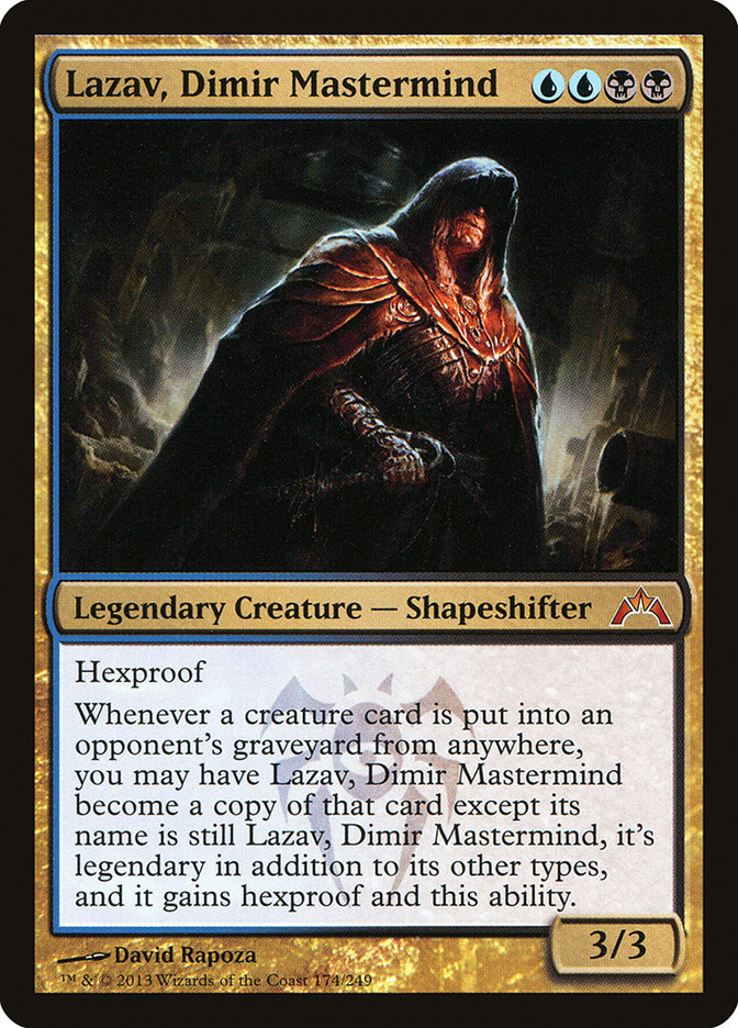Lazav, Dimir Mastermind - (Foil): Gatecrash