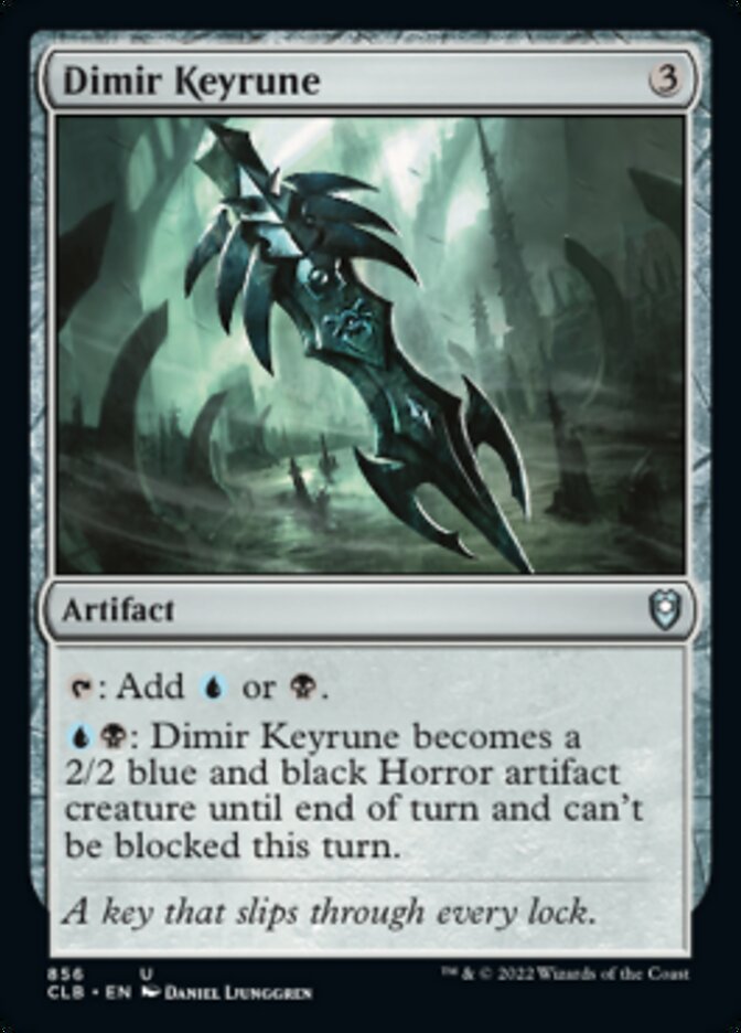 Dimir Keyrune: Commander Legends: Battle for Baldur's Gate