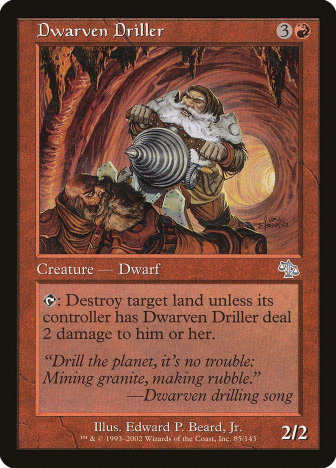 Dwarven Driller: Judgment