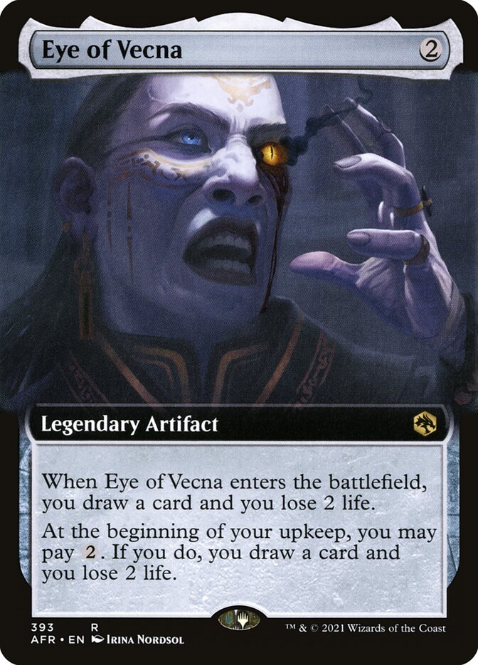 Eye of Vecna (Extended Art) - (Foil): Adventures in the Forgotten Realms