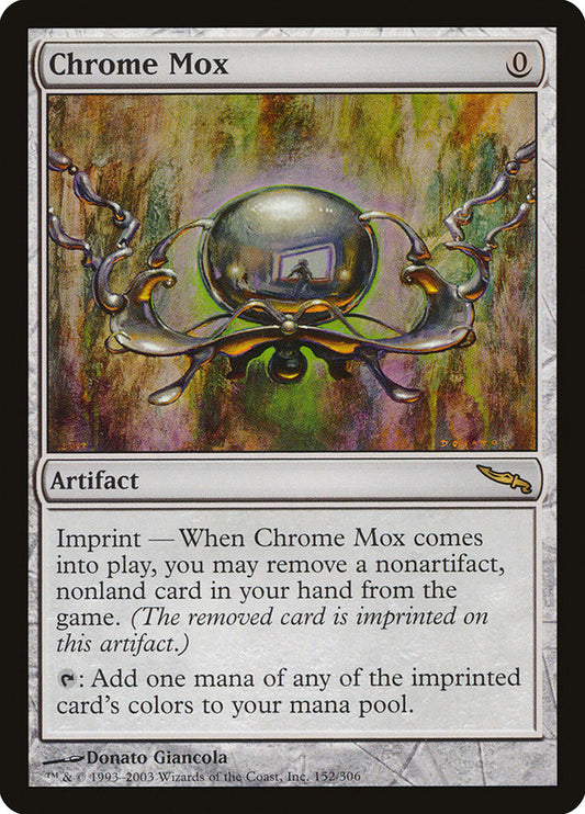 Chrome Mox - (Foil): Mirrodin