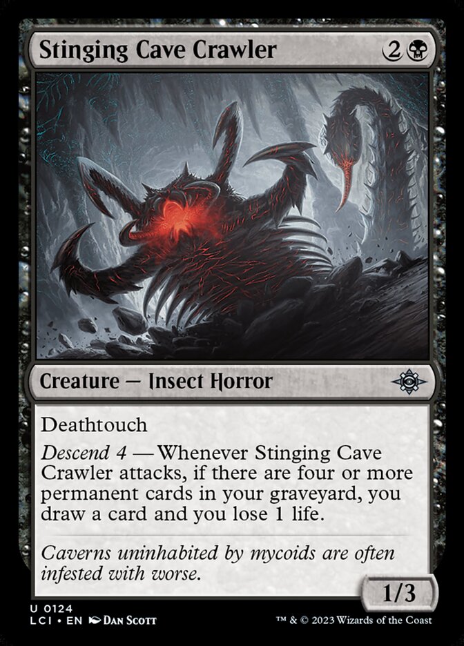 Stinging Cave Crawler: Lost Caverns of Ixalan