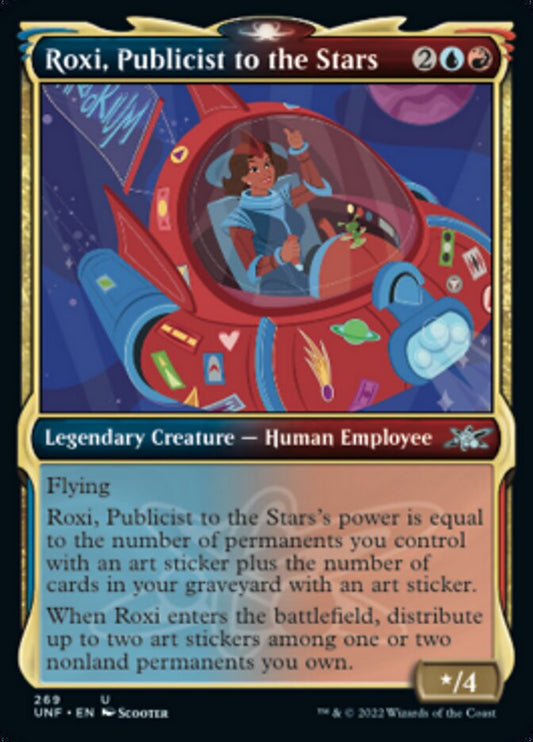 Roxi, Publicist to the Stars (Showcase) - (Foil): Unfinity