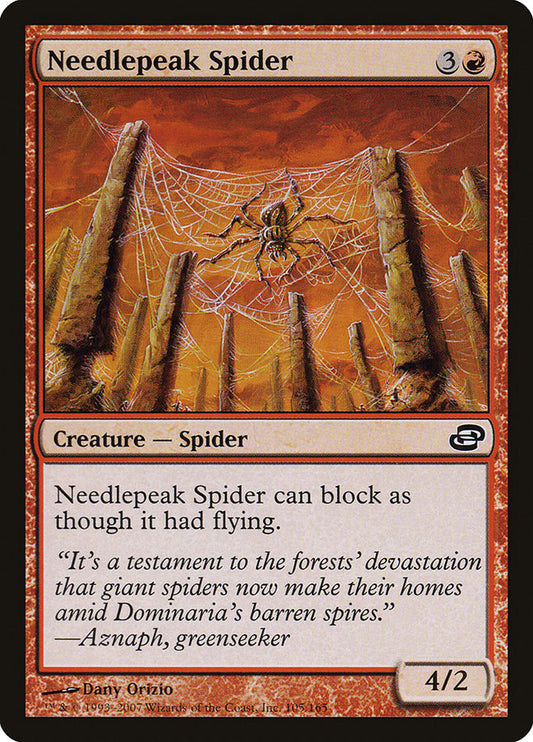 Needlepeak Spider: Planar Chaos