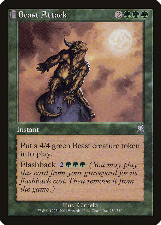 Beast Attack - (Foil): Odyssey