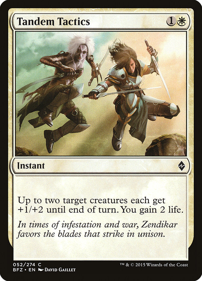 Tandem Tactics: Battle for Zendikar