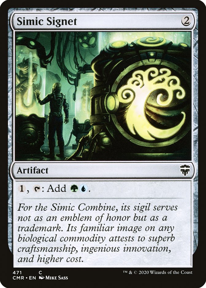 Simic Signet (Commander Deck): Commander Legends