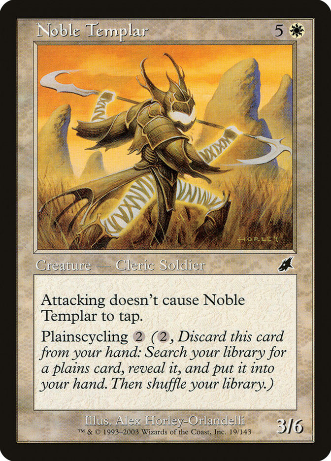 Noble Templar - (Foil): Scourge