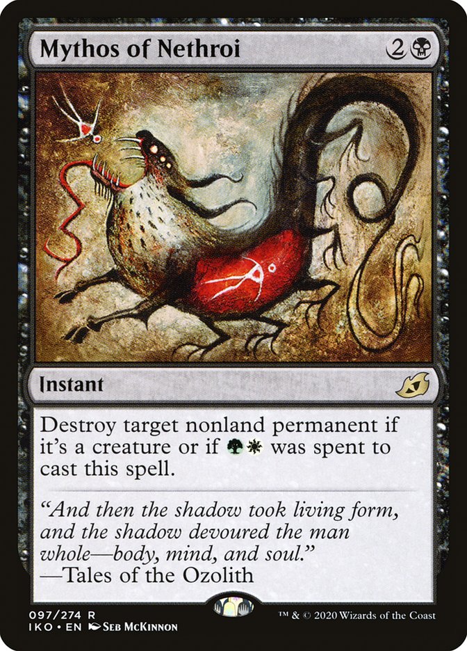 Mythos of Nethroi - (Foil): Ikoria: Lair of Behemoths