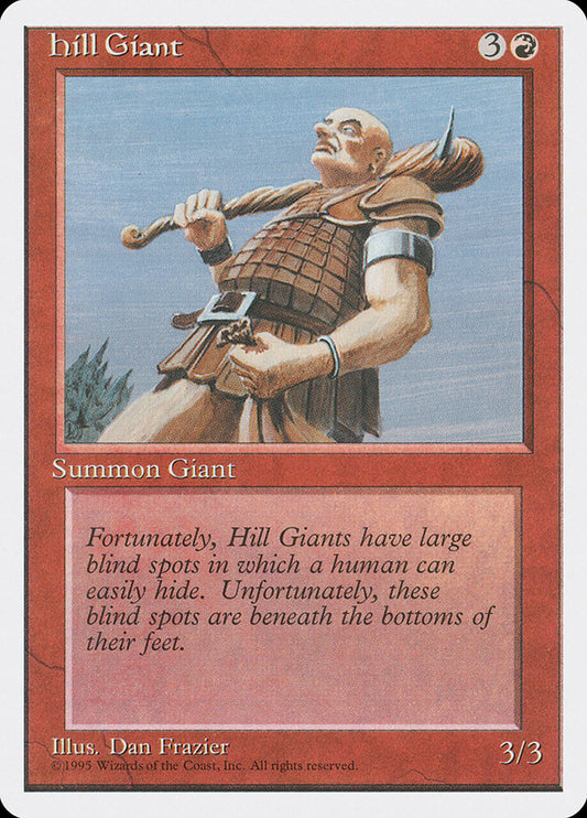 Hill Giant: Fourth Edition