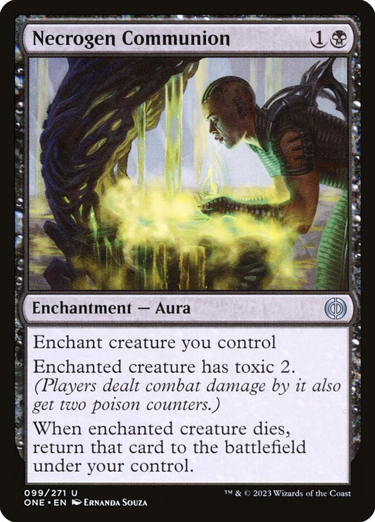 Necrogen Communion - (Foil): Phyrexia: All Will Be One