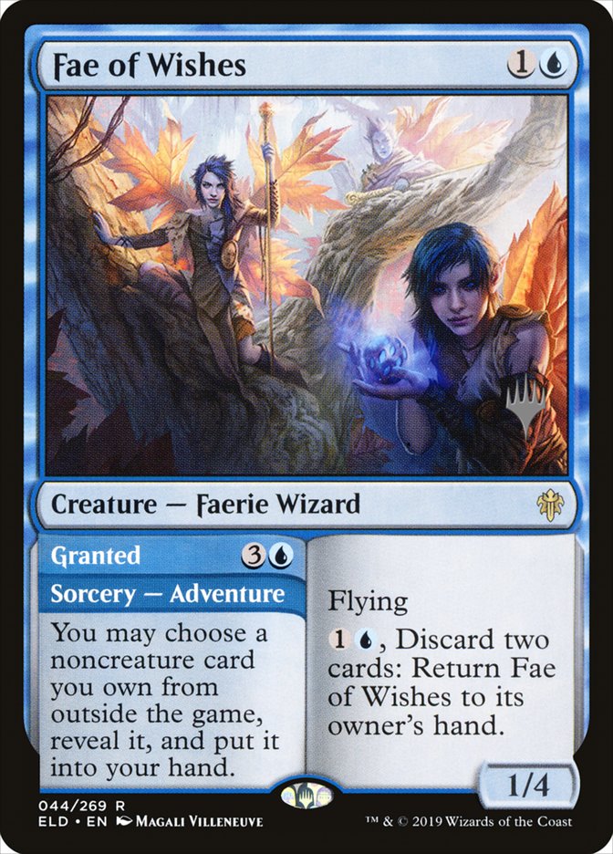 Fae of Wishes // Granted (Promo Pack) (Throne of Eldraine): Throne of Eldraine Promos