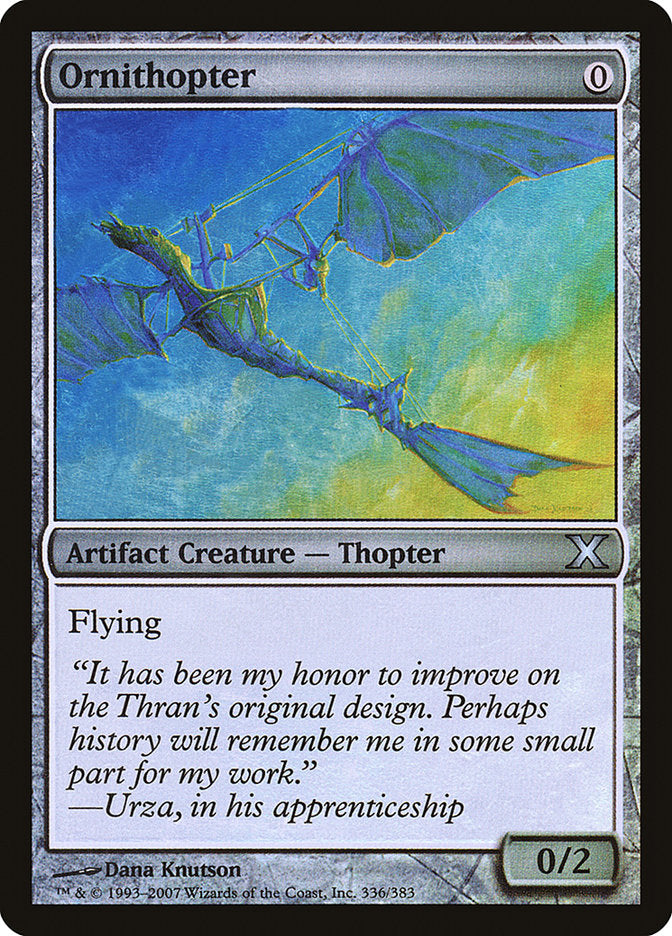 Ornithopter - (Foil): Tenth Edition