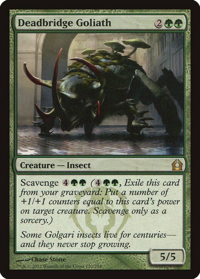 Deadbridge Goliath - (Foil): Return to Ravnica