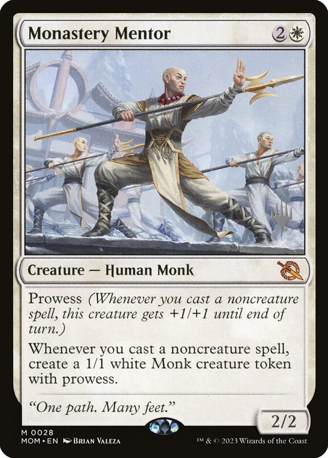 Monastery Mentor: March of the Machine Promos