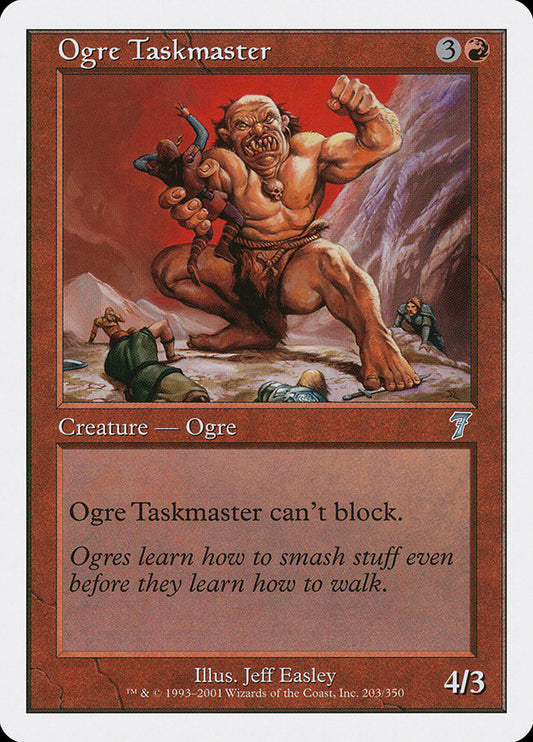 Ogre Taskmaster: Seventh Edition