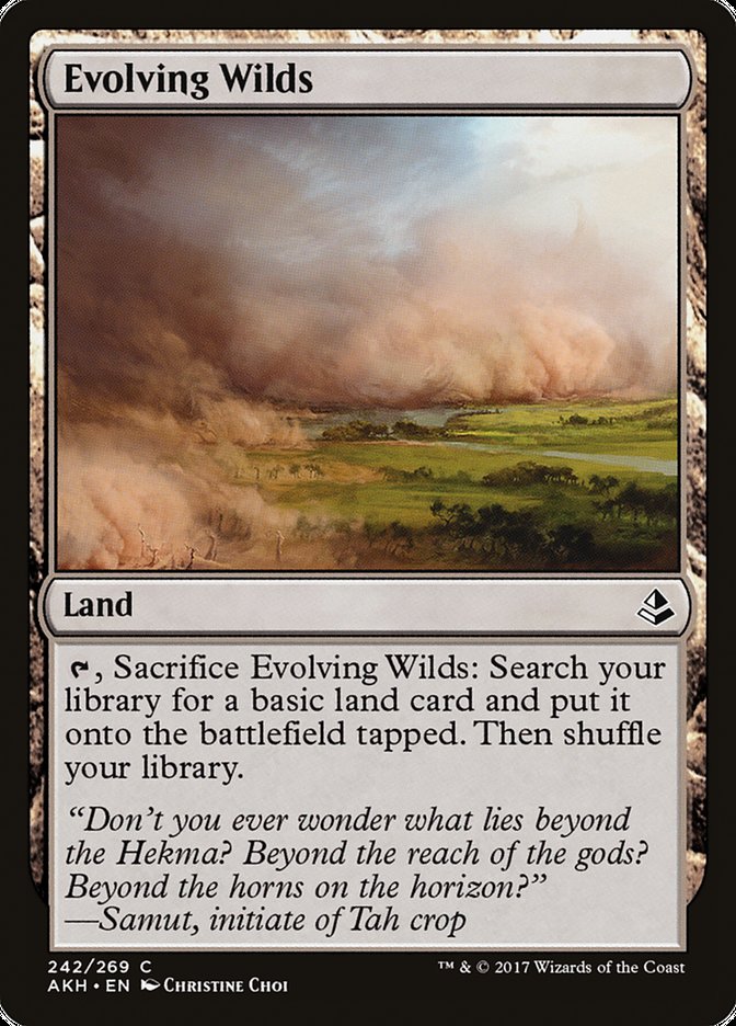 Evolving Wilds - (Foil): Amonkhet
