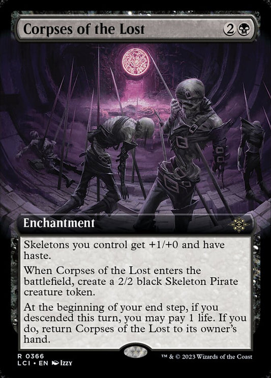 Corpses of the Lost (Extended Art): Lost Caverns of Ixalan