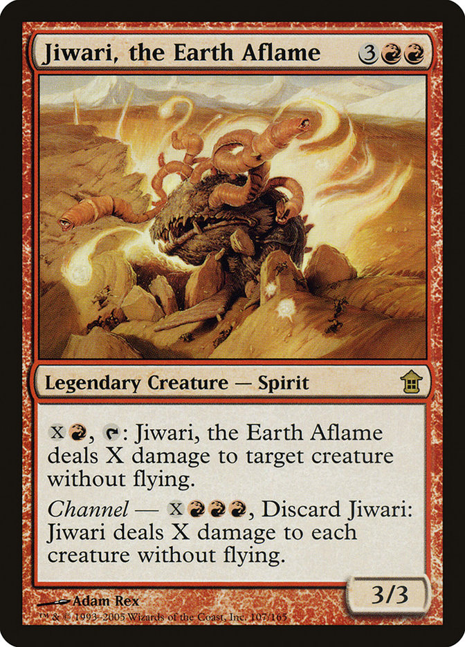 Jiwari, the Earth Aflame: Saviors of Kamigawa