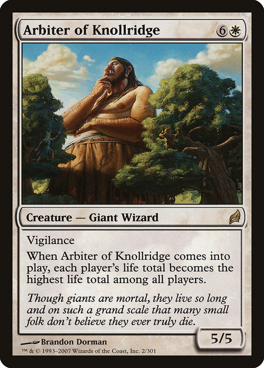 Arbiter of Knollridge: Lorwyn