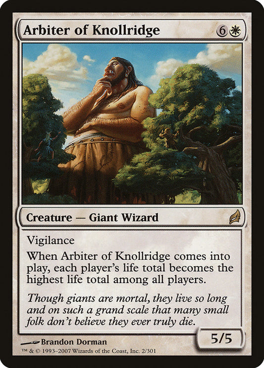 Arbiter of Knollridge - (Foil): Lorwyn