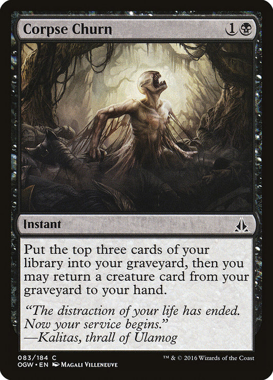 Corpse Churn - (Foil): Oath of the Gatewatch