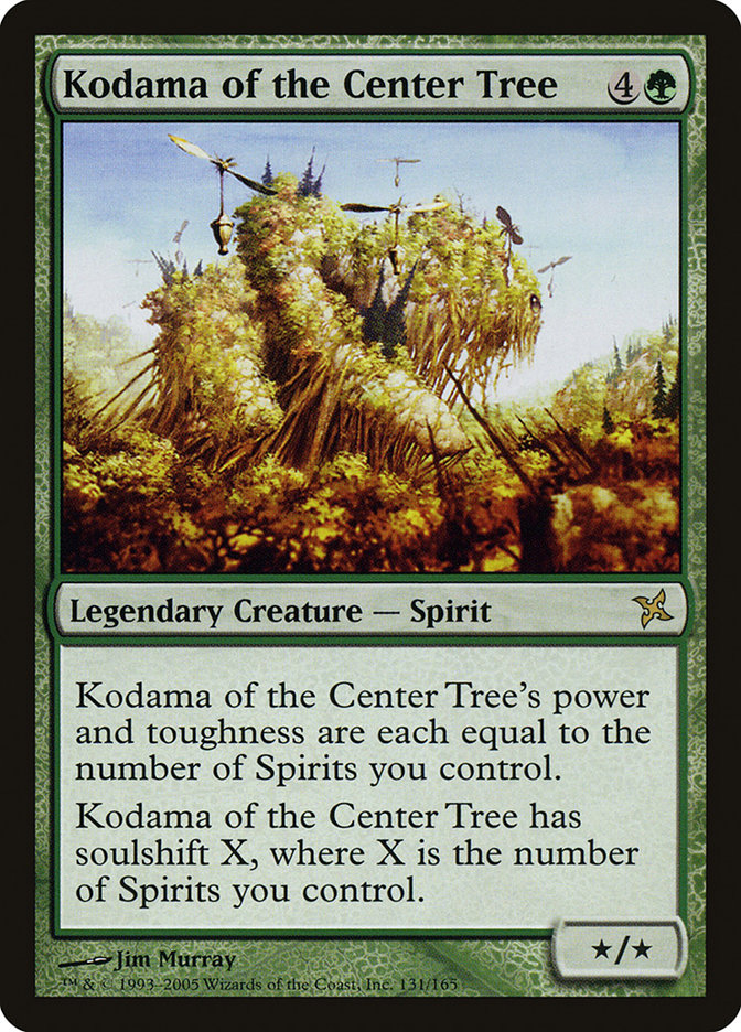 Kodama of the Center Tree - (Foil): Betrayers of Kamigawa