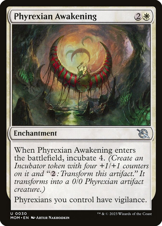 Phyrexian Awakening - (Foil): March of the Machine