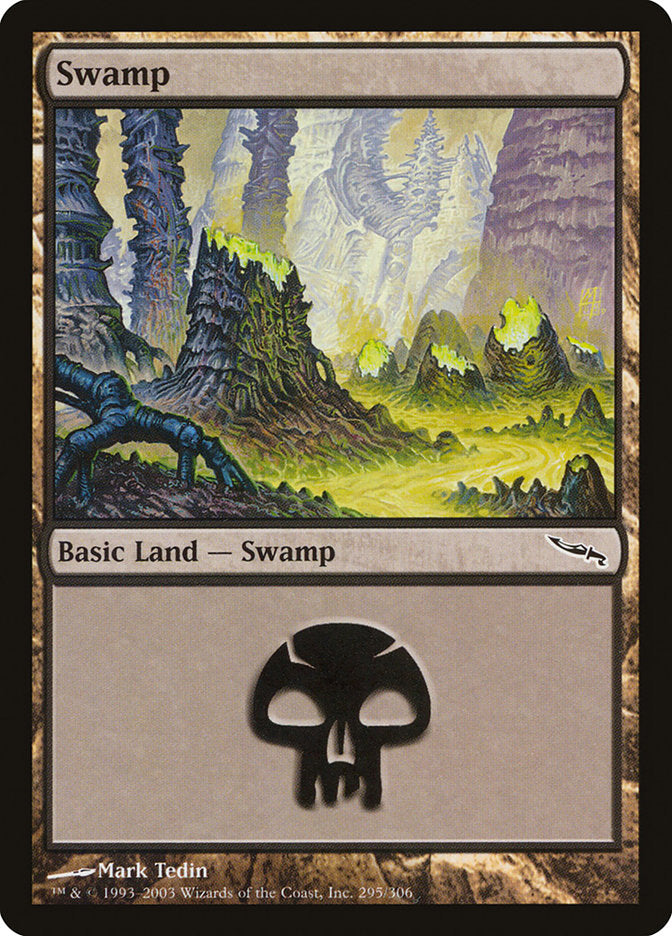 Swamp (#295): Mirrodin