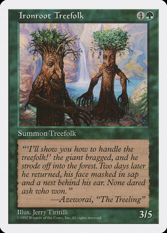 Ironroot Treefolk: Fifth Edition
