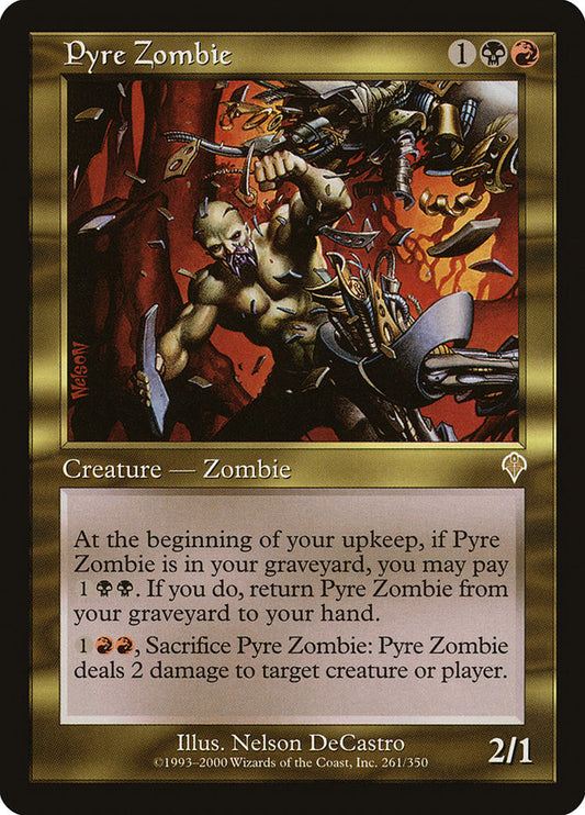 Pyre Zombie - (Foil): Invasion