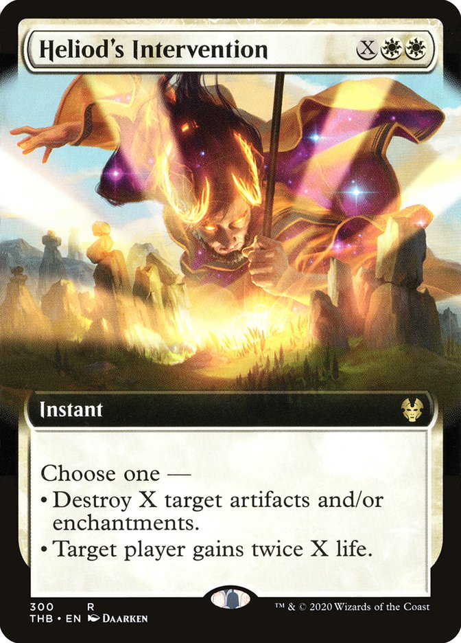 Heliod's Intervention (Extended Art) - (Foil): Theros Beyond Death