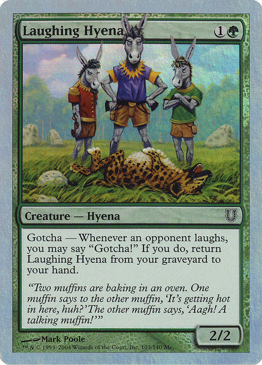 Laughing Hyena - (Foil): Unhinged