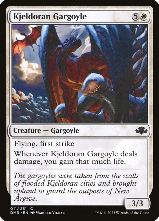 Kjeldoran Gargoyle - (Foil): Dominaria Remastered