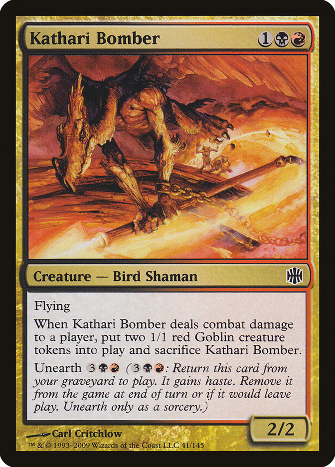 Kathari Bomber - (Foil): Alara Reborn