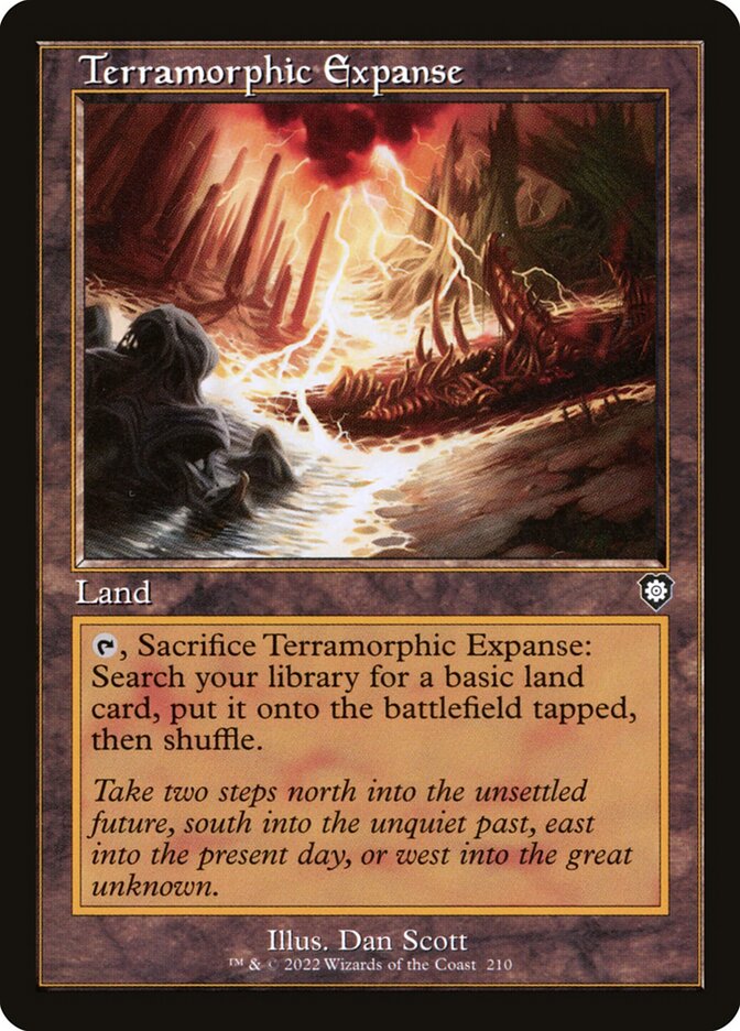 Terramorphic Expanse (Retro Frame): The Brothers' War Commander