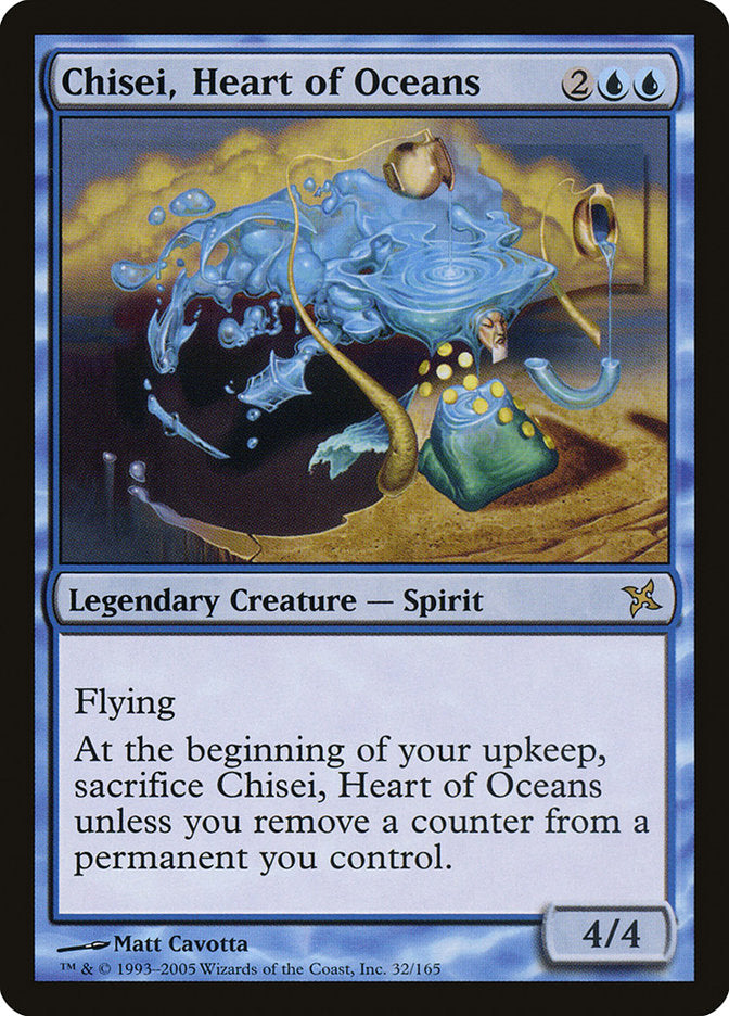 Chisei, Heart of Oceans - (Foil): Betrayers of Kamigawa