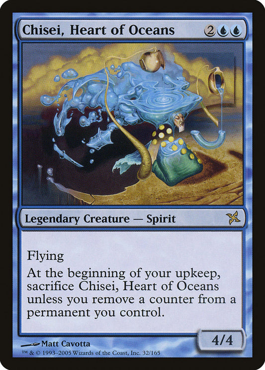 Chisei, Heart of Oceans - (Foil): Betrayers of Kamigawa