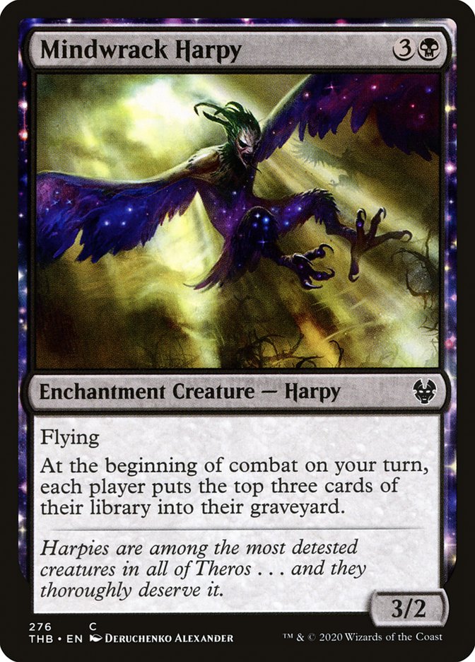 Mindwrack Harpy (Planeswalker Deck): Theros Beyond Death