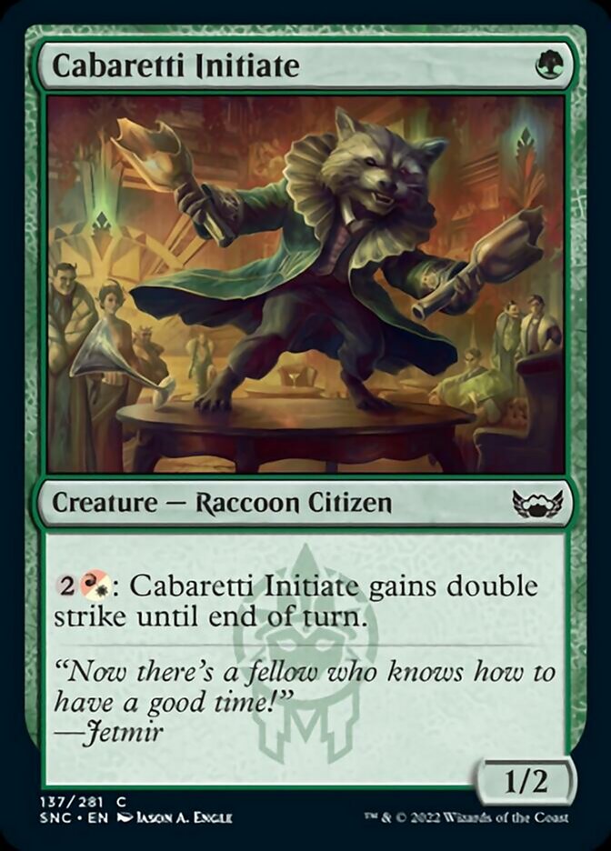 Cabaretti Initiate - (Foil): Streets of New Capenna