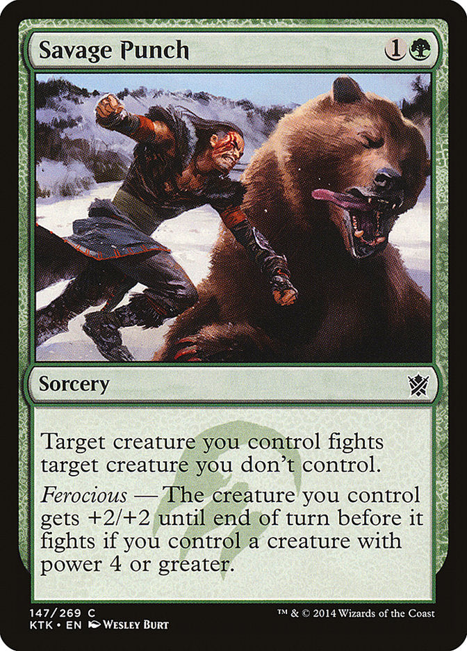 Savage Punch: Khans of Tarkir