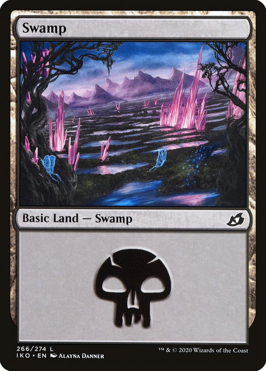 Swamp (#266) - (Foil): Ikoria: Lair of Behemoths