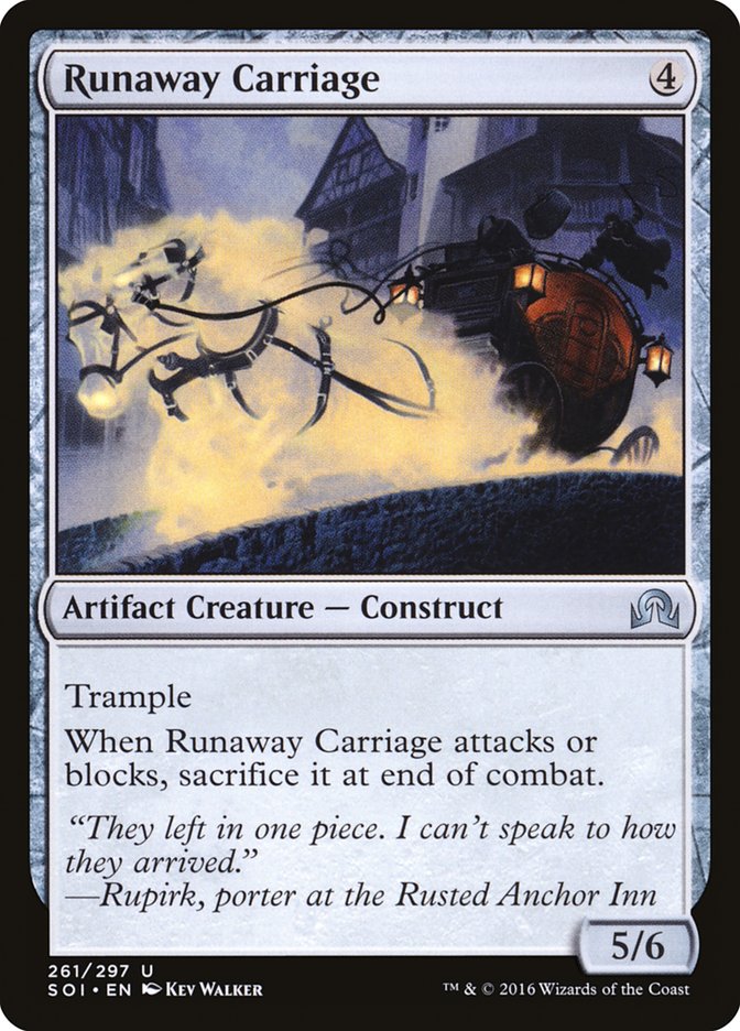 Runaway Carriage: Shadows over Innistrad