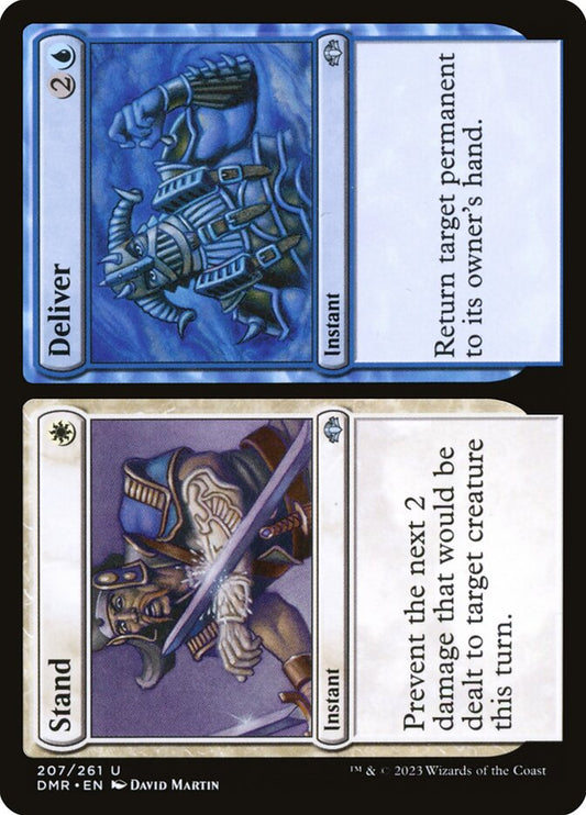 Stand // Deliver - (Foil): Dominaria Remastered