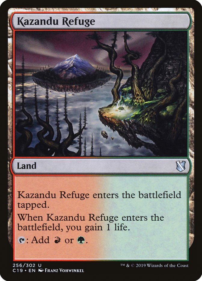 Kazandu Refuge: Commander 2019