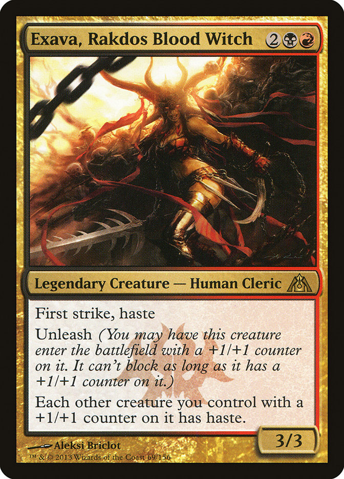 Exava, Rakdos Blood Witch - (Foil): Dragon's Maze
